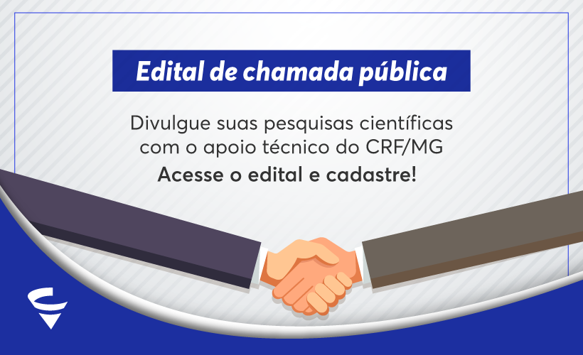 CRF/MG lança edital para apoiar divulgação de pesquisas científicas